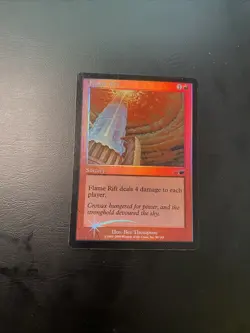 Flame Rift - FOIL - Nemesis - Common - MTG - LP Magic - Image 1