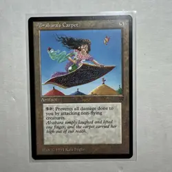 MTG Legends Al-abara's Carpet Beautiful M/NM 1994 - Image 1