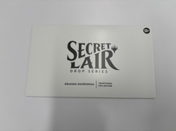 MTG Secret Lair: Absolute Annihilation (FOIL) (NIB) - Image 1