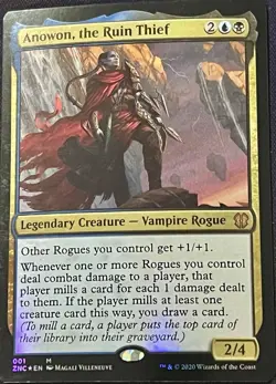 Anowon, the Ruin Thief - FOIL - Commander Zendikar Rising - MTG Magic - NM - MR - Image 1