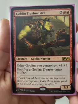 MTG / Goblin Trashmaster / M19 / #144 / Regular / Rare / NM - Image 1