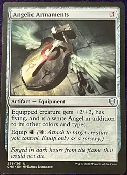 Angelic Armaments - Commander Legends - MTG Magic - NM - Uncommon - Image 1