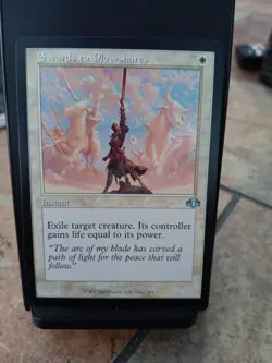 Swords To Plowshares 275 Retro Frame Dominaria Remastered Magic The Gathering - Image 1