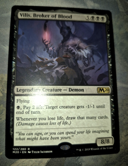 Vilis, Broker of Blood MTG x1 M20 Minor Damage/MPU See Photos/Ask Questions! - Image 1