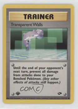 Transparent Walls 1st Ed. Pokemon Gym Challenge #125 2000 - Image 1