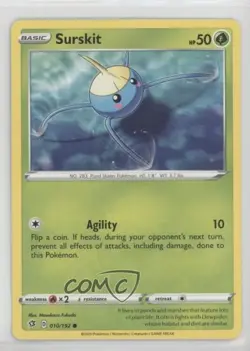 Surskit Pokemon Sword & Shield Rebel Clash #010 - Image 1