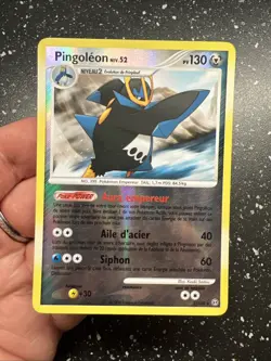 Carte Pokemon Pingoleon Reverse 2/100 Francais Diamant Et Perle Tempete - Image 2