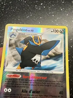 Carte Pokemon Pingoleon Reverse 2/100 Francais Diamant Et Perle Tempete - Image 3