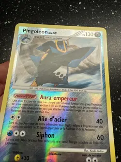 Carte Pokemon Pingoleon Reverse 2/100 Francais Diamant Et Perle Tempete - Image 4