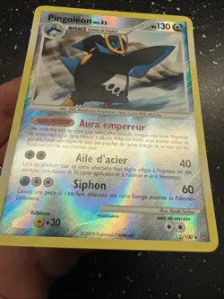 Carte Pokemon Pingoleon Reverse 2/100 Francais Diamant Et Perle Tempete - Image 5
