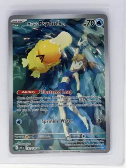 Pokemon Misty's Psyduck 193/182 Sv10: Destined Rivals Illustration Rare Holo En… - Image 1