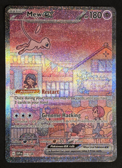 Mew EX Scarlet & Violet 2023 Promo 053/053 Full Art Holo English - Image 1