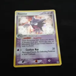 Pokemon TCG Haunter 34/112 FireRed & LeafGreen Reverse Holo Unc 70 HP Eng - Image 3