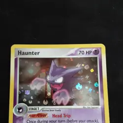 Pokemon TCG Haunter 34/112 FireRed & LeafGreen Reverse Holo Unc 70 HP Eng - Image 4