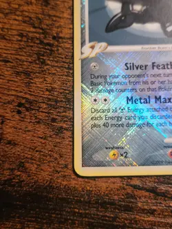 Skarmory FB 83/147 NM Cross Hatch Holo League Promo 2009 Pokemon TCG NM - Image 4