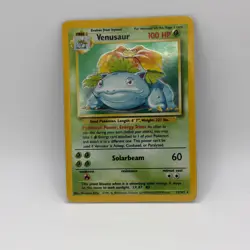 Base Set Pokemon TCG Venusaur - Image 1