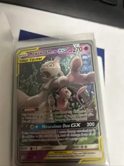 Pokemon Binder Mewtwo & Mew GX Tag Team World Championship 2018-2019 Collection - Image 1