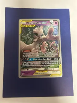 Pokemon Binder Mewtwo & Mew GX Tag Team World Championship 2018-2019 Collection - Image 2