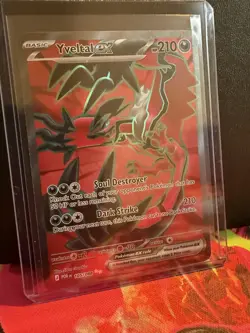Yveltal ex 105/088 - Full Art Ultra Rare - Pokemon TCG: Perfect Order - NM - Image 1