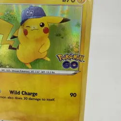 Sealed Pokemon GO Pikachu Stamped Promo Holo Rare Cello - Image 2