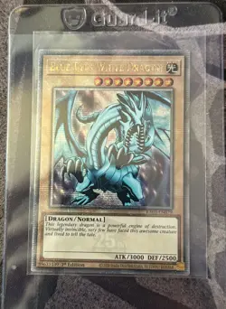 Yugioh Blue-Eyes White Dragon RA03-EN079 Quarter Century Secret Rare 1st NM - Image 1
