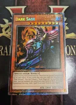 Yugioh Dark Sage STARLIGHT RARE RA05-EN004 Mint Condition TCG N.A. Print - Image 1