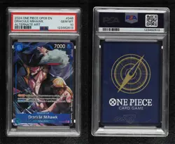 2024 One Piece Card Game: Emperors in the New World OP09 Dracule Mihawk PSA 10 - Image 3