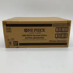 One Piece TCG EB-03 Heroines Edition Booster Box Case SEALED ENGLISH - Image 1