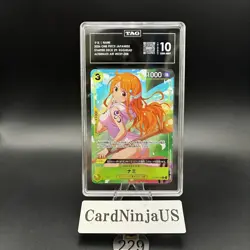 TAG GEM MINT 10 Nami (Alt Art) ST29-008 C Stard Deck (EGGHEAD) - ONE PIECE 229 - Image 1