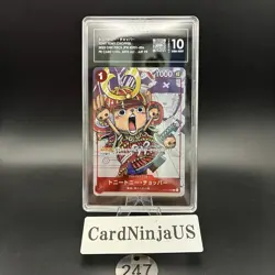 TAG GEM MINT 10 Tony Tony Chopper Parallel ST01-006 C 25th Edition ONE PIECE 247 - Image 1