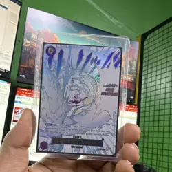 One Piece Lightning Dragon (Alternate Art) OP15-077 Holo Card - Image 1