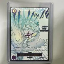 One Piece Lightning Dragon (Alternate Art) OP15-077 Holo Card - Image 2