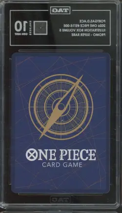 2026 One Piece Promo Super Rare #ST15-005 Portgas D. Ace Gem Mint TAG 10 - Image 2