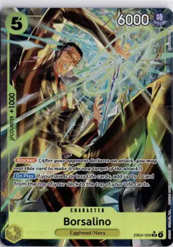 Borsalino EB04-058 SR Alt Art EB04 One Piece TCG English - Image 1