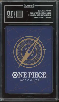 2026 One Piece Promo Super Rare #ST15-005 Portgas D. Ace Gem Mint TAG 10 - Image 2