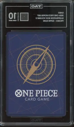 2026 One Piece Promo Super Rare #OP05-007 Sabo Gem Mint TAG 10 - Image 2