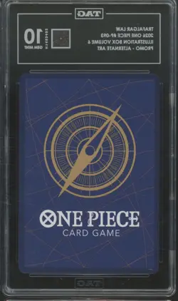 2026 One Piece Promo #P-093 Trafalgar Law Gem Mint TAG 10 - Image 2