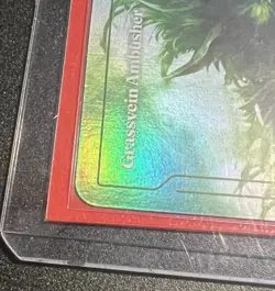 Wonders of the First: Call Of The Stones “Grassvein Ambusher “ 1st Edition Foil - Image 4
