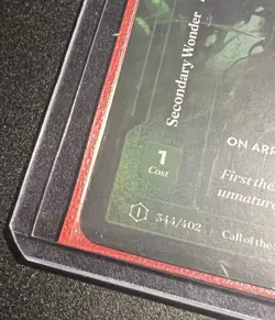Wonders of the First: Call Of The Stones “Grassvein Ambusher “ 1st Edition Foil - Image 5