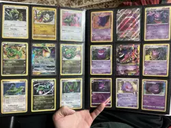 UNREAL Lot 360 Cards - Pokemon Binder Collection - Gengar, Charizard, Pikachu - Image 1