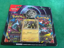 Pokemon TCG Raikou 2 Pack Checklane Blister with coin and Foil card NEW - Image 1
