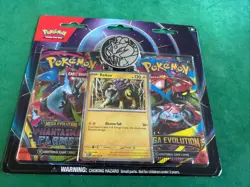 Pokemon TCG Raikou 2 Pack Checklane Blister with coin and Foil card NEW - Image 2