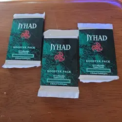 Jyhad Booster Pack 19 cards/3 packs Wizards of the Coast 1994 New Sealed - Image 1