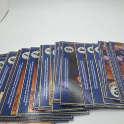 POKEMON 1ST MOVIE 1999 BURGER KING #14 MASTER TRAINER SET UNCUT 9 Card Sheet - Image 4