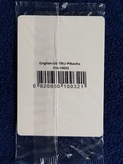 Toys R Us 2016 Pokemon Pikachu Holo Promo Card (NIP Sealed) - Image 2