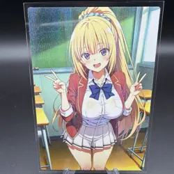 Kei Karuizawa Anime Waifu Card Doujin ACG Goddess Holo - Image 1