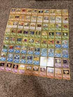 Pokemon TCG 80 card lot. Base, fossil, jungle, base set 2. LP-MP. No Repeats. - Image 1