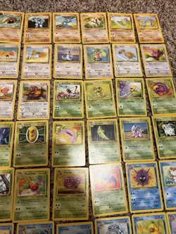 Pokemon TCG 80 card lot. Base, fossil, jungle, base set 2. LP-MP. No Repeats. - Image 3