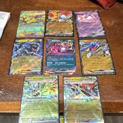 Pokemon TCG Japanese Holo Lot Zekrom Dragapult Pikachu Garchomp ho-oh 8 Cards - Image 1