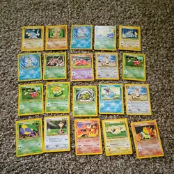 Pokemon Neo Genesis Wizards of the Coast 175 card lot Vintage good condion cards - Image 4